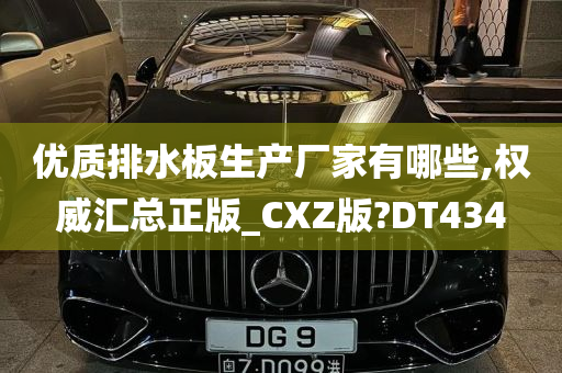 优质排水板生产厂家有哪些,权威汇总正版_CXZ版?DT434